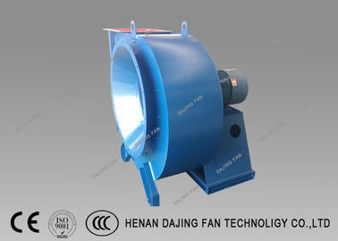 7.5 Kw Cement Fan Direct Drive Centrifugal Blower High Temperature Blue