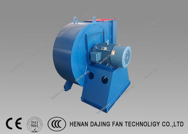 7.5 Kw Cement Fan Direct Drive Centrifugal Blower High Temperature Blue