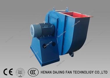 7.5 Kw Cement Fan Direct Drive Centrifugal Blower High Temperature Blue