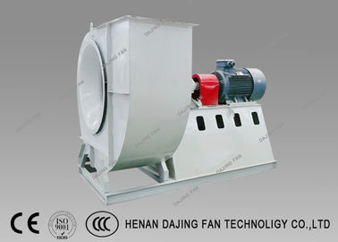 High Power 380v Flue Gas Fan Induced Draft Fan With Coupling Driven White