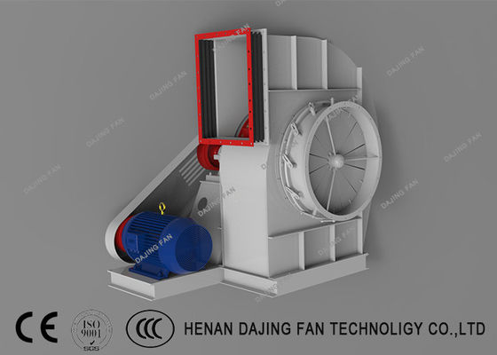 พัดลมดูดฝุ่น 7.5kw 10,000 Cfm สำหรับหม้อไอน้ำโรงงานเหล็ก